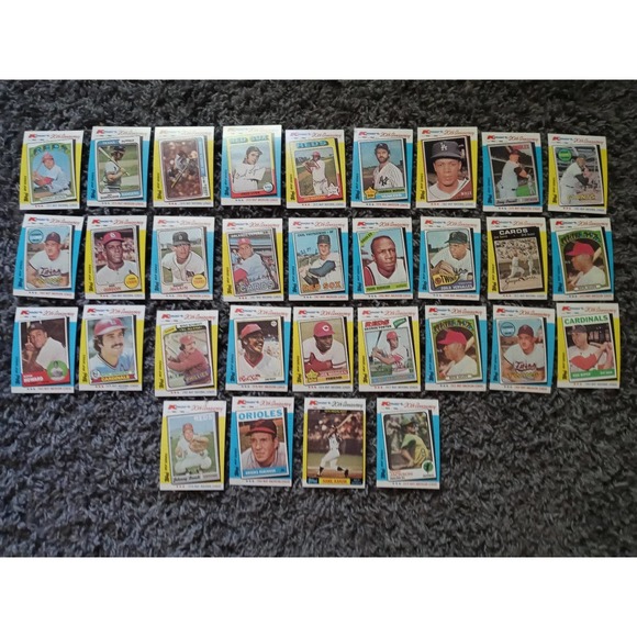 Topps Toys Vintage Baseball Cards Lot Of 3 Cards From 1982 Topps Kmart 2th Anniversary